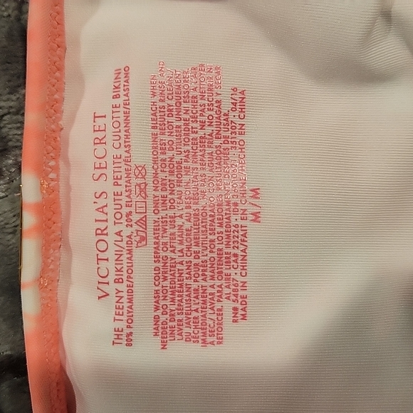 Victoria Secret Bikini Swim Suit Top (S) & Bottom (M) - Picture 12 of 12